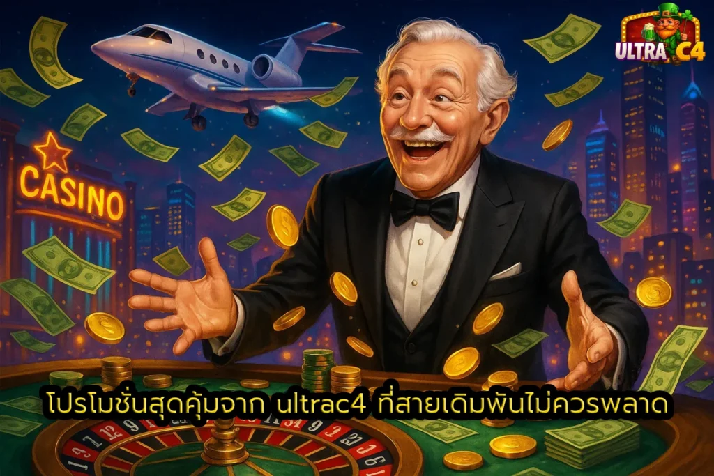โปรโมชั่นสุดคุ้มจาก ultrac4 ที่สายเดิมพันไม่ควรพลาด